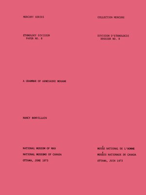 cover image of A grammar of Akwesasne Mohawk